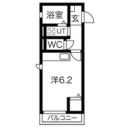 仙台駅 徒歩15分 2階の物件間取画像